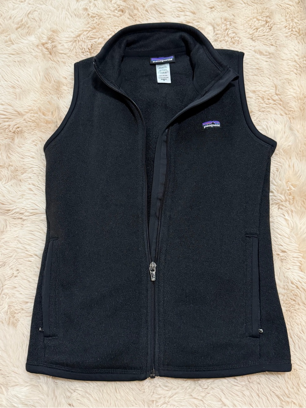 Patagonia Black Womens Vest - Full Zip